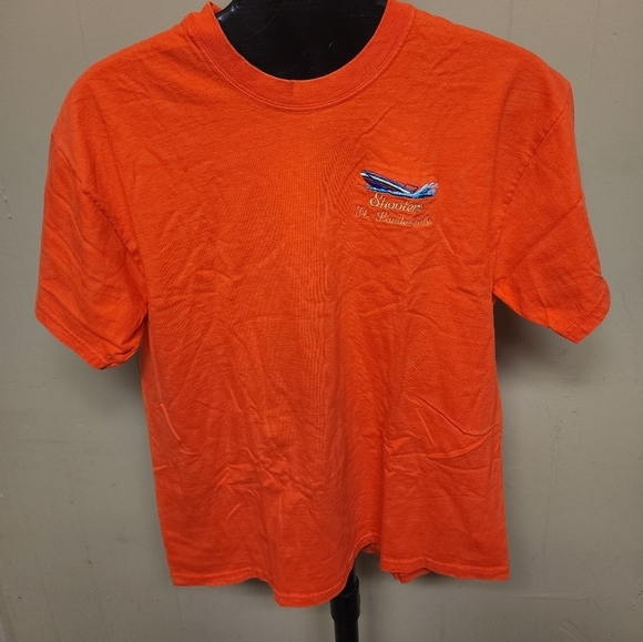 Hanes Other - Hanes Beefy-T Men's Size Large  Shooters Ft. Lauderdale Orange T-shirt